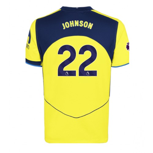 Maglia Calcio Tottenham Hotspur Brennan Johnson #22 Terza Divisa 2025-26 Manica Corta